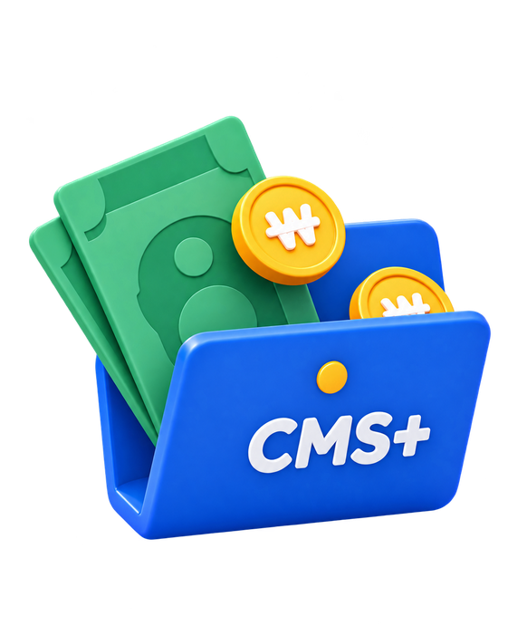 CMS 지갑 일러스트