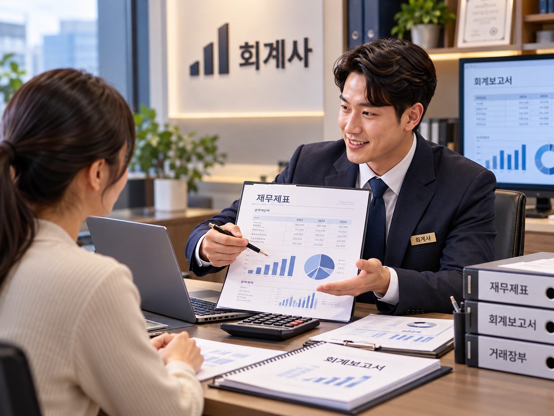 재무제표를 설명하는 회계사